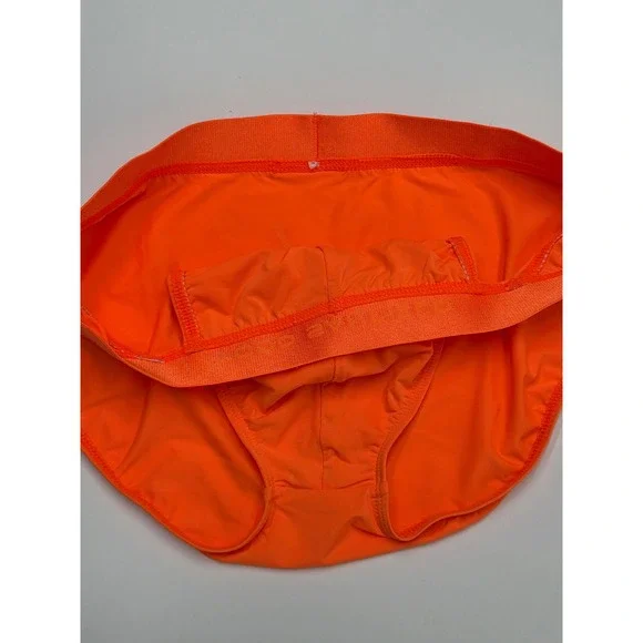 Todd‎ Sanfield Men's Briefs Underwear Orange Elastic Waistband Small - Picture 4 of 6